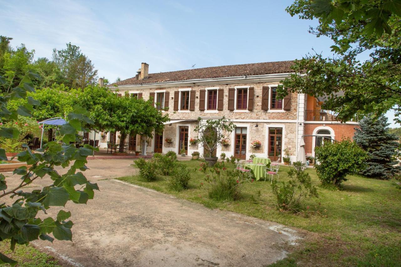 Bed and Breakfast Chambre D'Hotes Au Jardin Des Saveurs Cordes-sur-Ciel Exterior foto